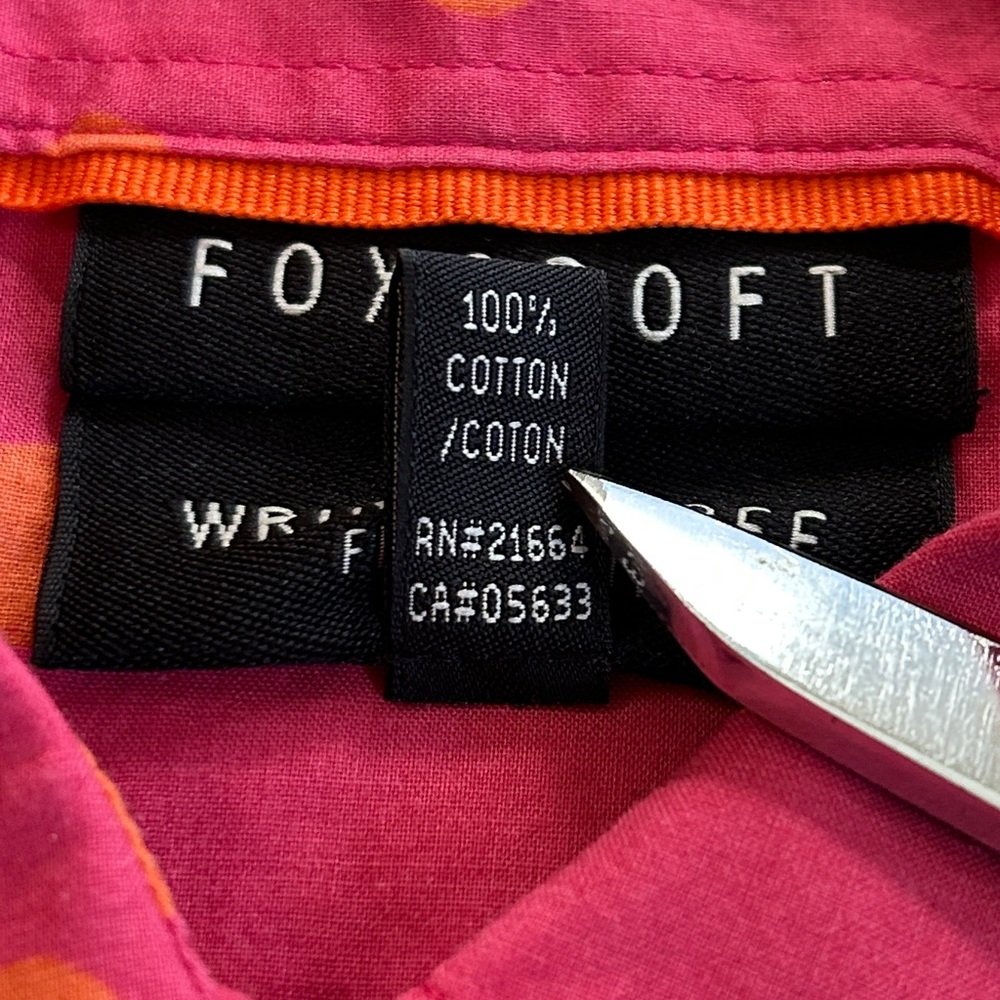 Foxcroft Women’s Fitted Blouse 4P - Picture 6 of 8